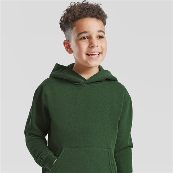 Fruit of the Loom - Sweatshirt med hætte - Classic - uden snore