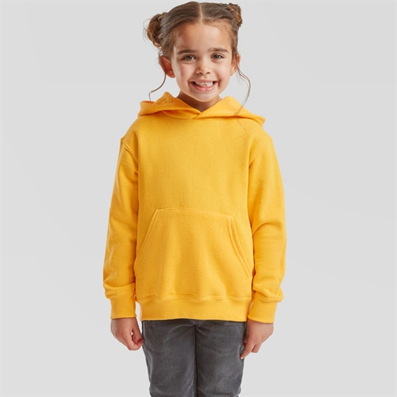 Fruit of the Loom - Sweatshirt med hætte - Classic - uden snore