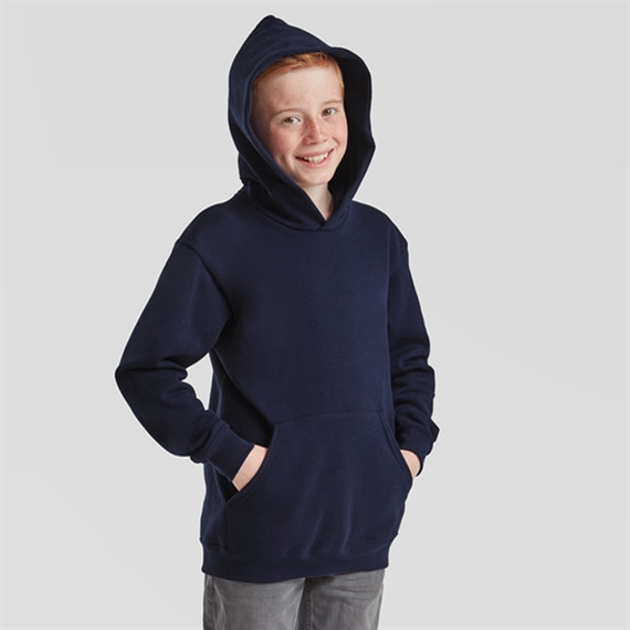 Fruit of the Loom - Sweatshirt med hætte - Classic - uden snore