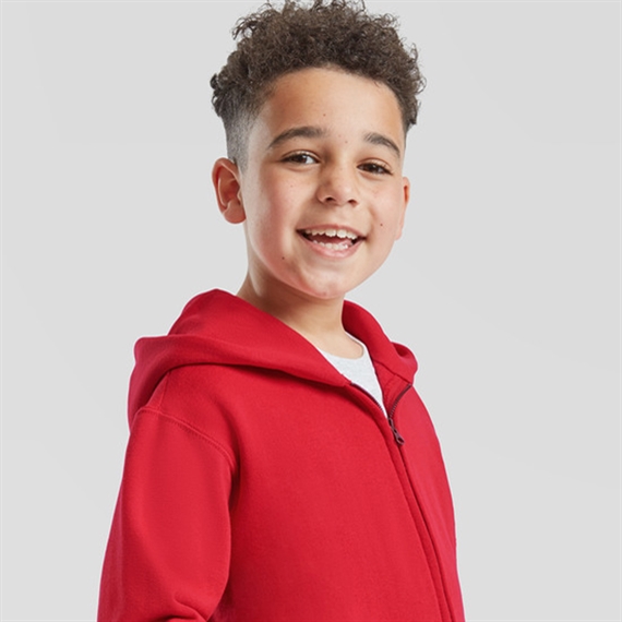 Fruit of the Loom - Zip-Hoodie - Classic - uden snore