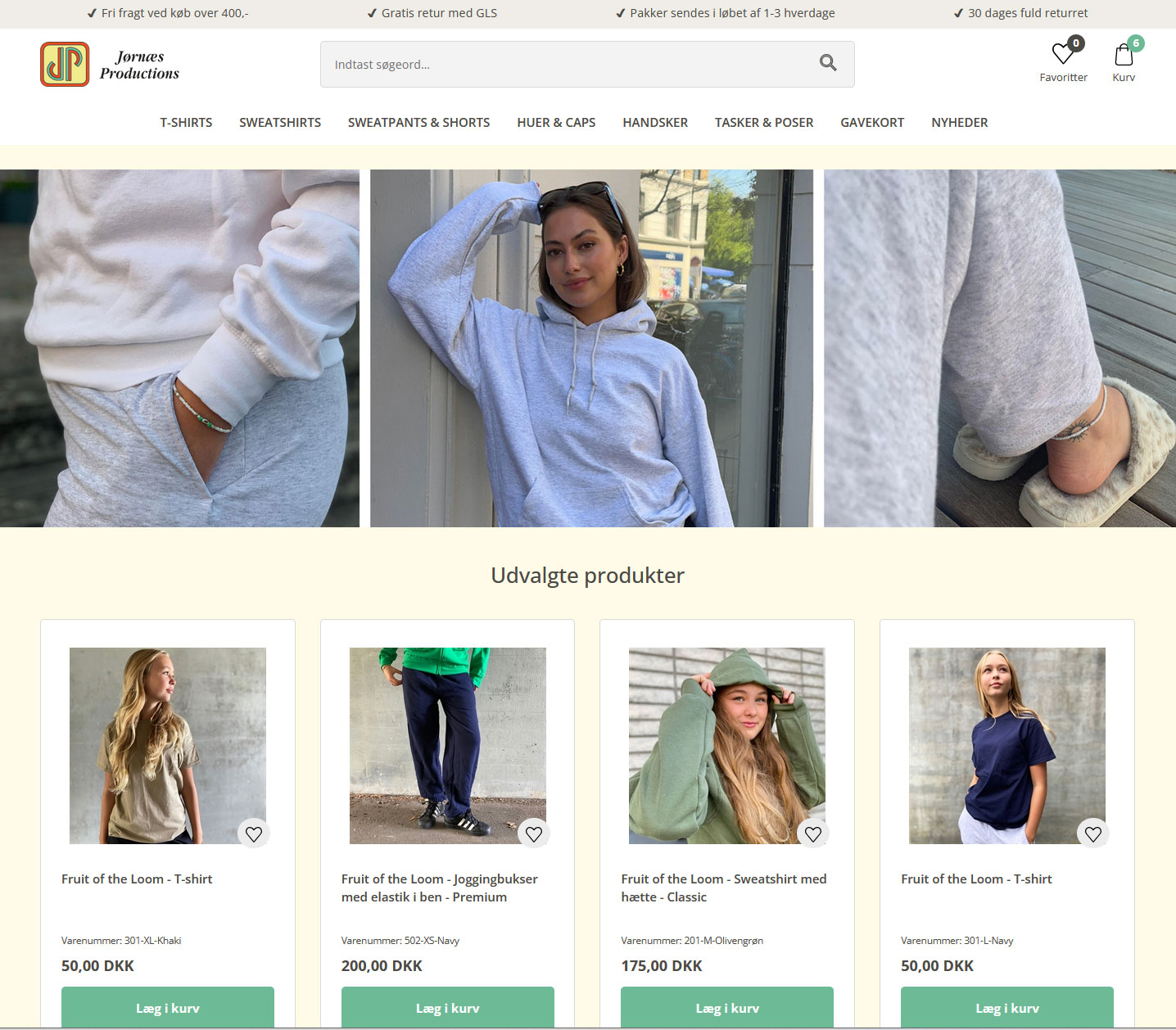 Jørnæs webshop