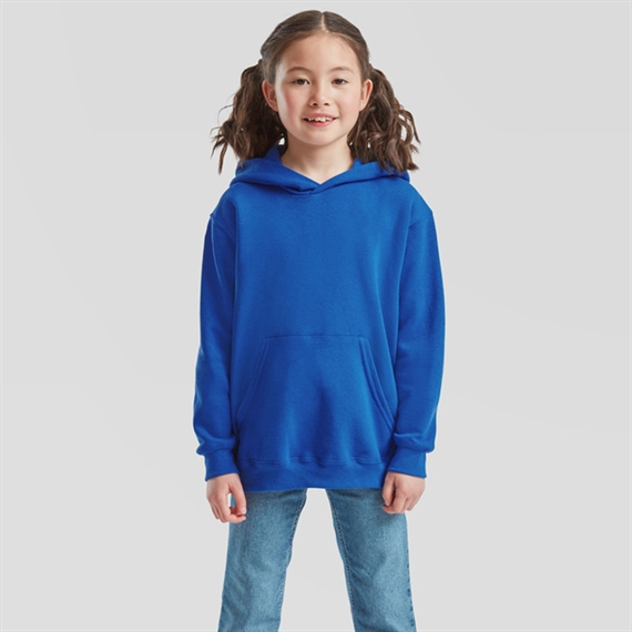 Fruit of the Loom - Sweatshirt med hætte - Classic - uden snore