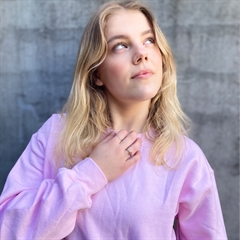 Lyserød sweatshirts Gildan