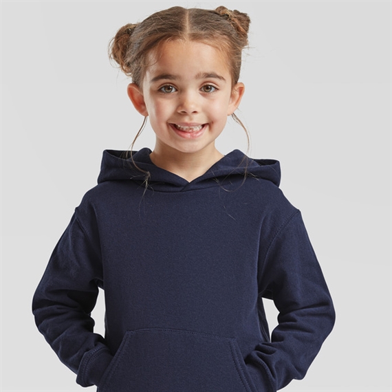 Fruit of the Loom - Sweatshirt med hætte - Classic - uden snore