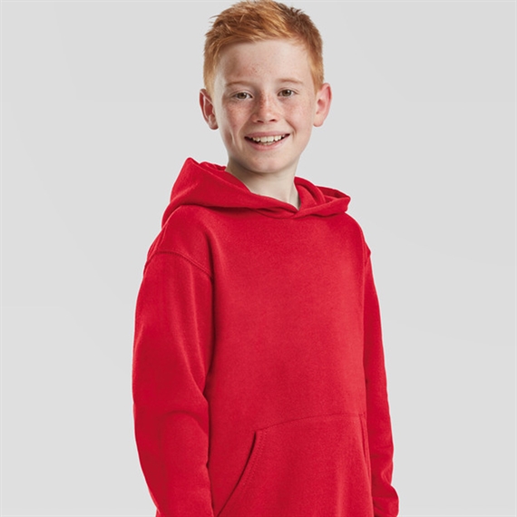 Fruit of the Loom - Sweatshirt med hætte - Classic - uden snore