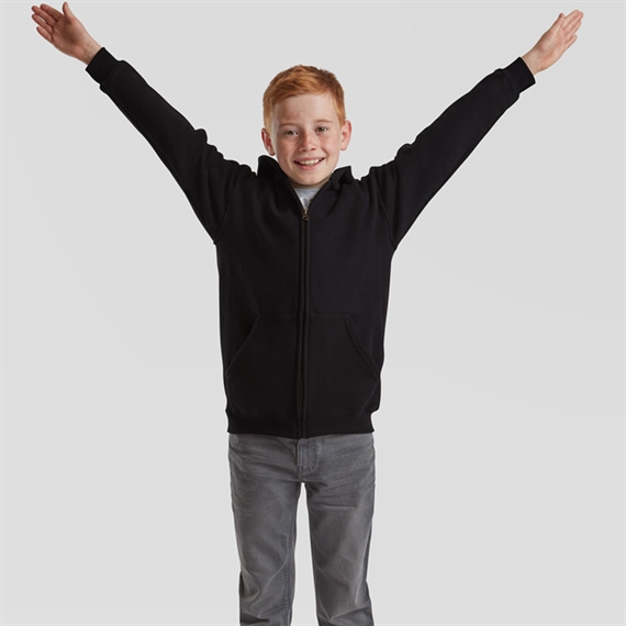 Fruit of the Loom - Zip-Hoodie - Classic - uden snore