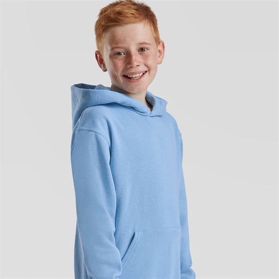 Fruit of the Loom - Sweatshirt med hætte - Classic - uden snore