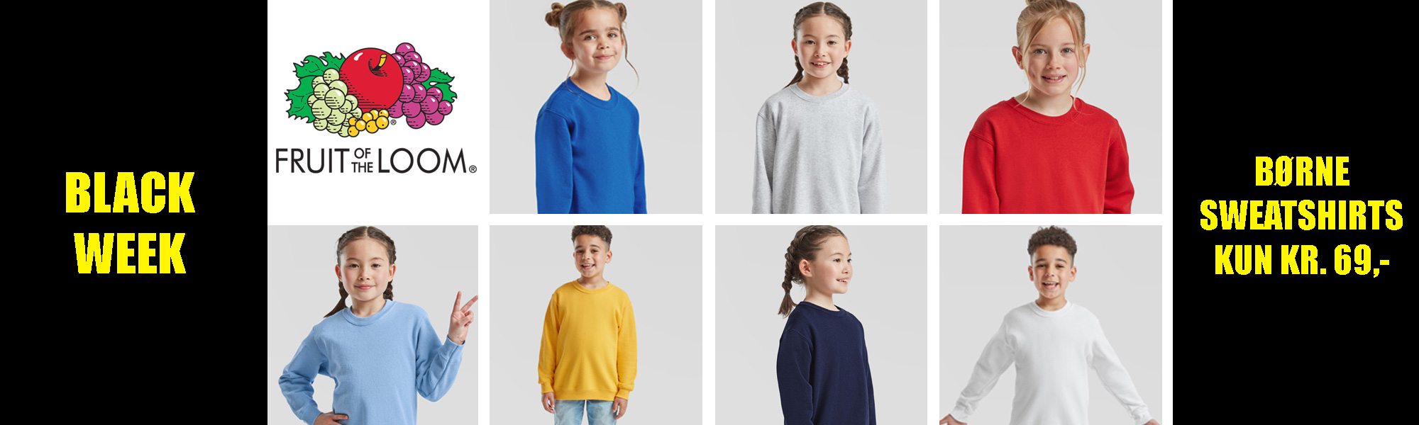 Børne sweatshirts