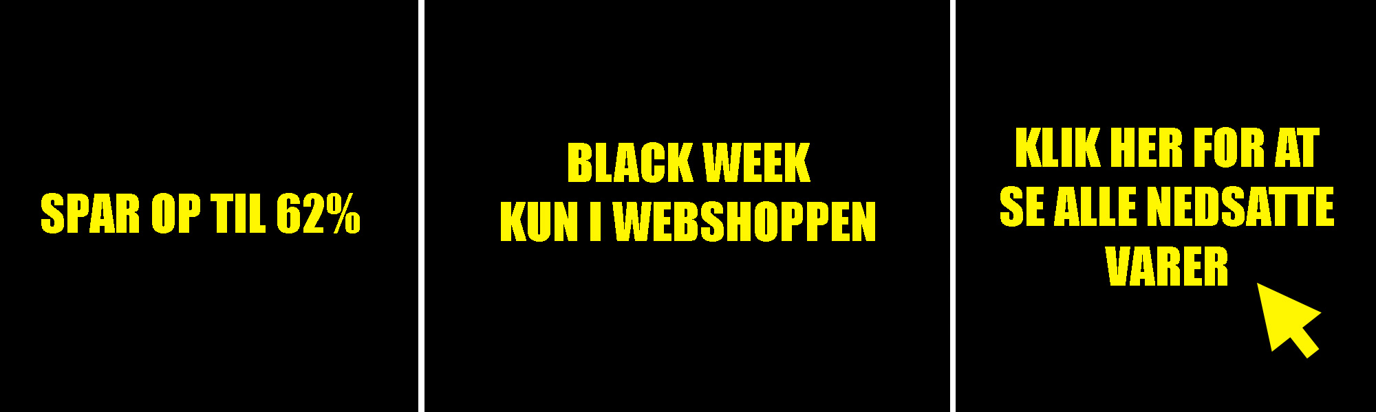 BLACK FRIDAY WEEK