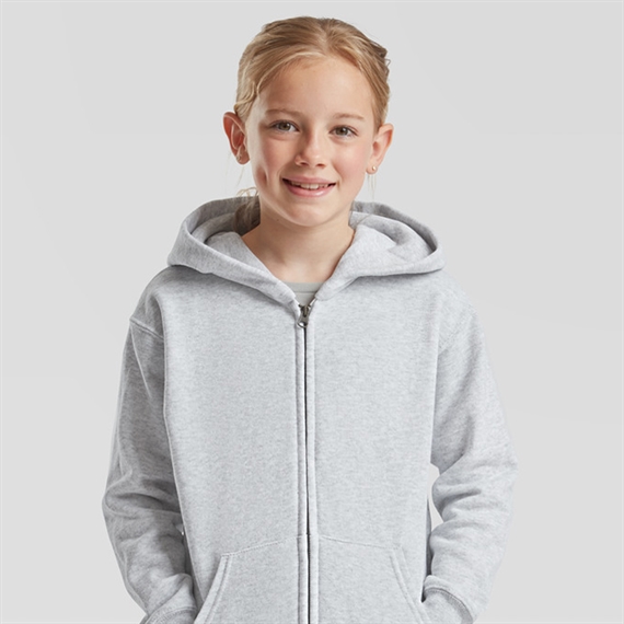 Fruit of the Loom - Zip-Hoodie - Classic - uden snore