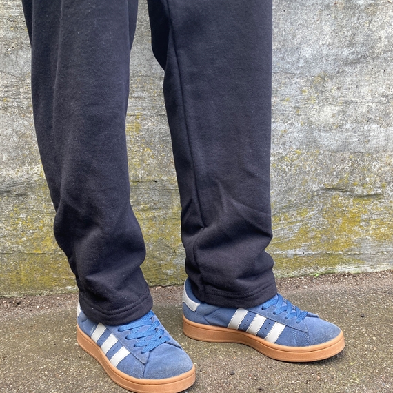 sort Fruit of the Loom sweatpants uden elastik