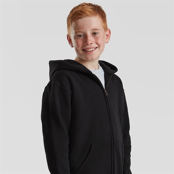 Fruit of the Loom - Zip-Hoodie - Classic - uden snore