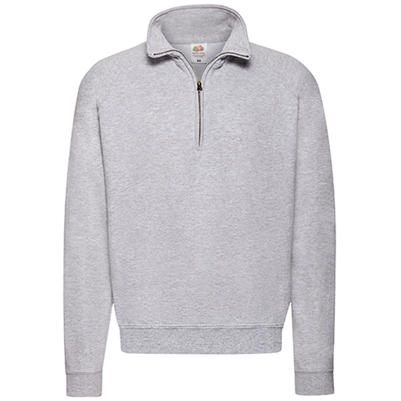 Fruit of the Loom - Sweatshirt med zip-neck - Classic